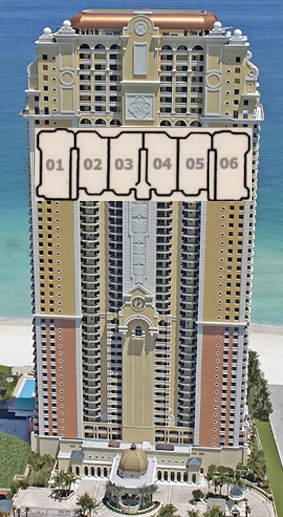 Acqualina Unit Site Plan